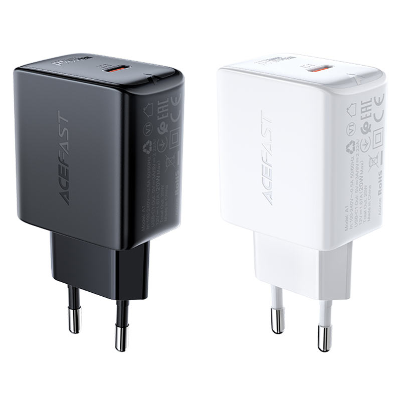 acefast a1 pd20w wall charger colors