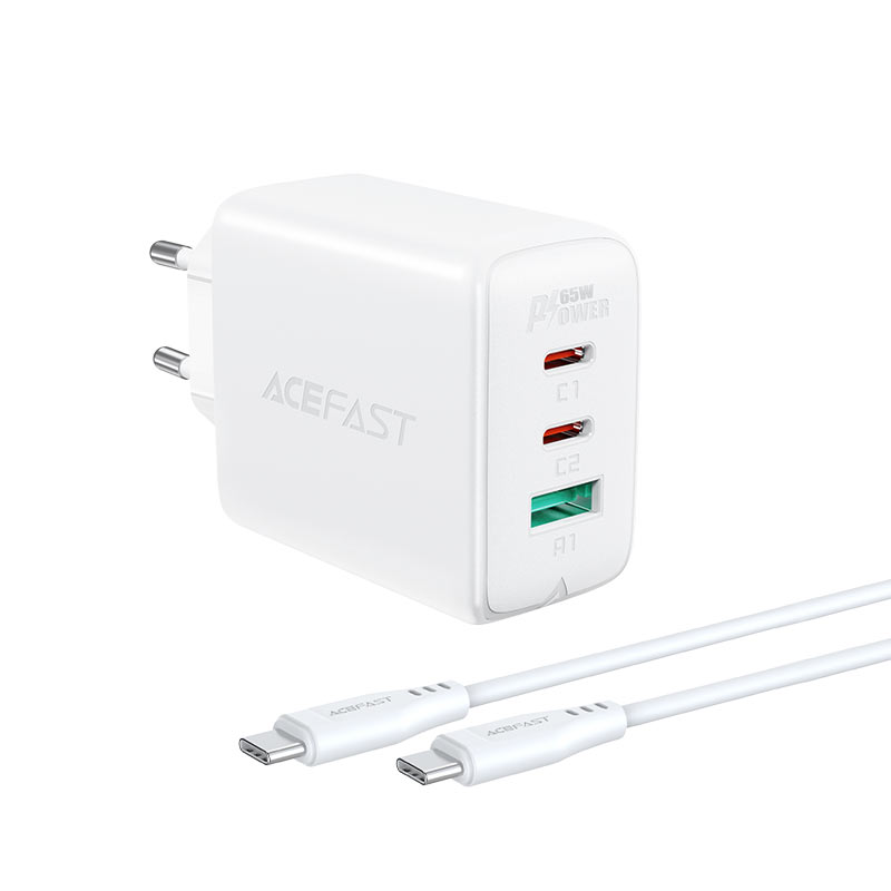acefast a13 65w wall charger ports