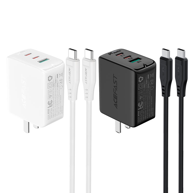 acefast a14 65w wall charger colors