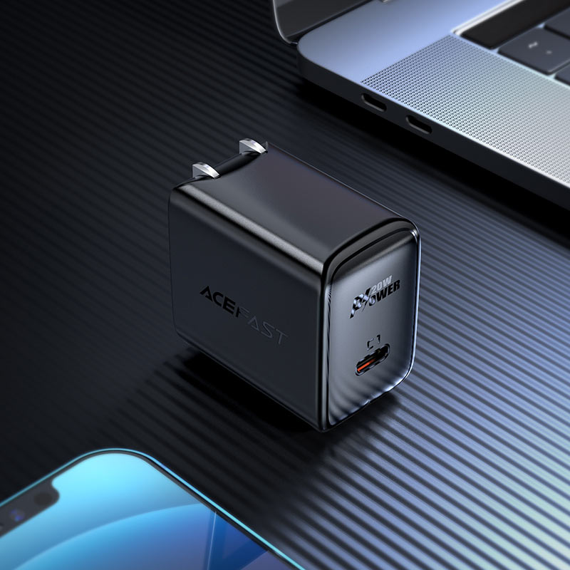 acefast a3 pd20w wall charger desk