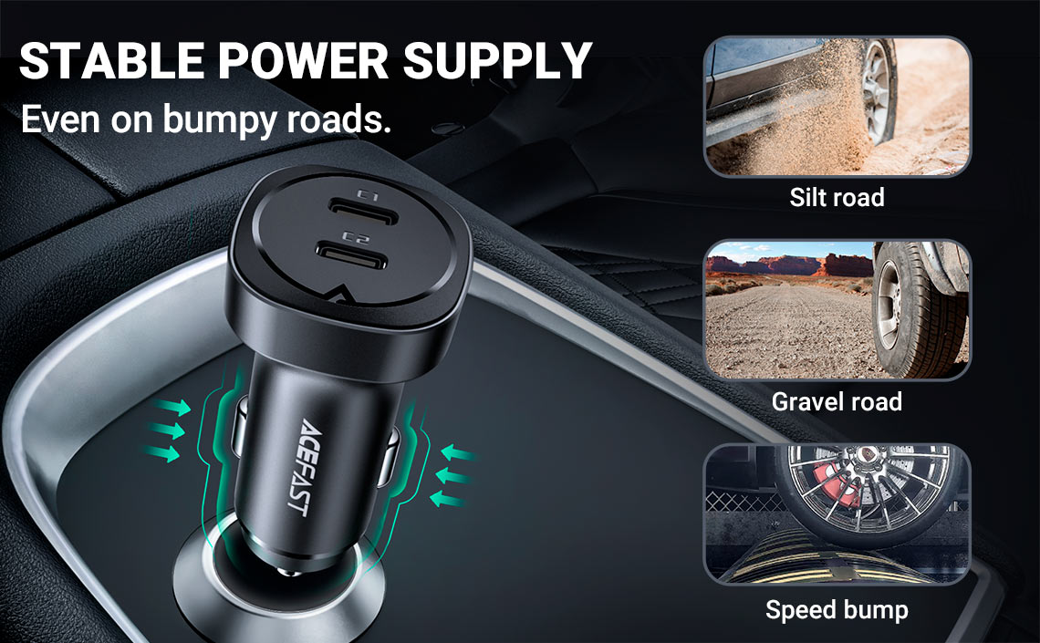 acefast b2 incar charger stable power supply
