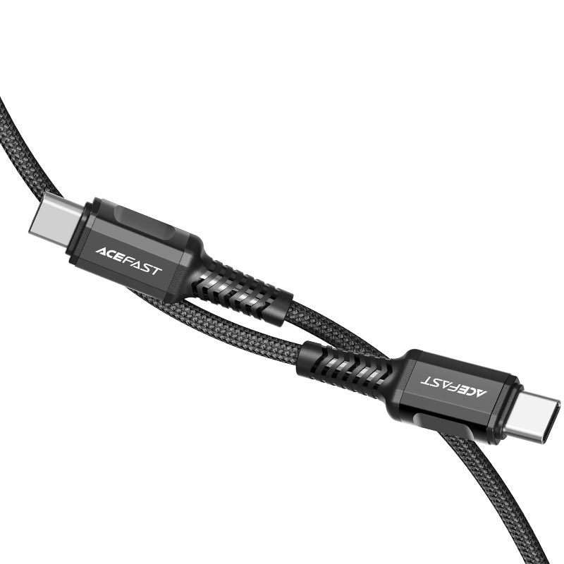 acefast c1 03 charging data cable usb c to usb c 60w flexible