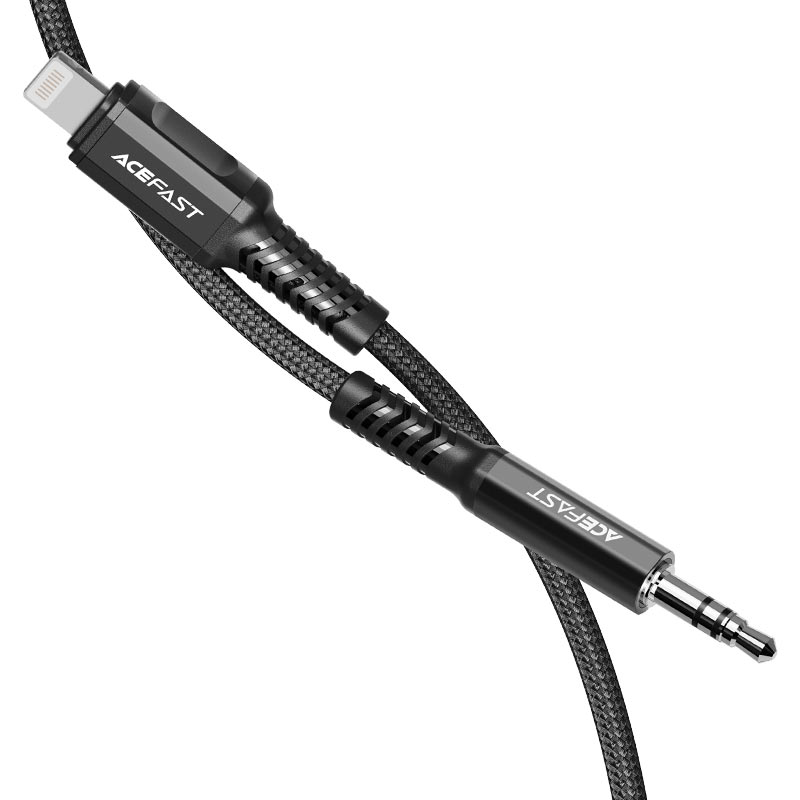 acefast c1 06 audio cable for lightning to 3 5 mm flexible