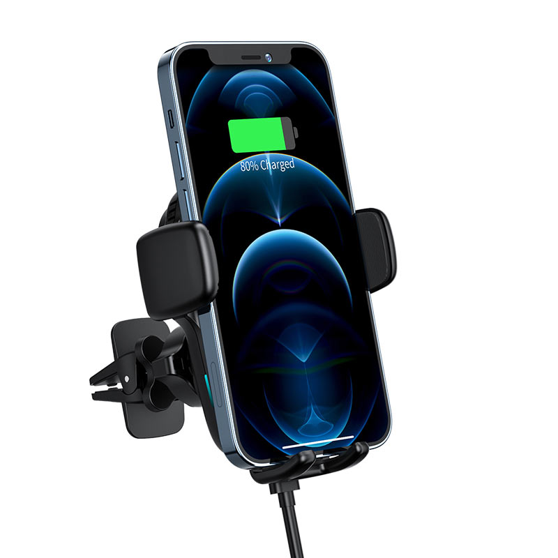 acefast d1 car holder with wireless charging clamp