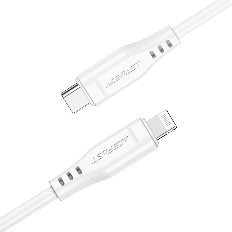 acefast c3 01 usb c to lightning tpe charging data cable connectors