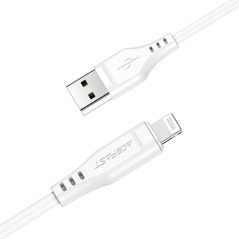 acefast c3 02 usb a to lightning tpe charging data cable connectors