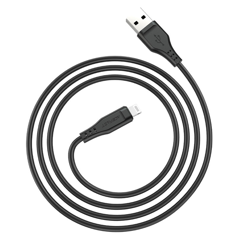 acefast c3 02 usb a to lightning tpe charging data cable flexible
