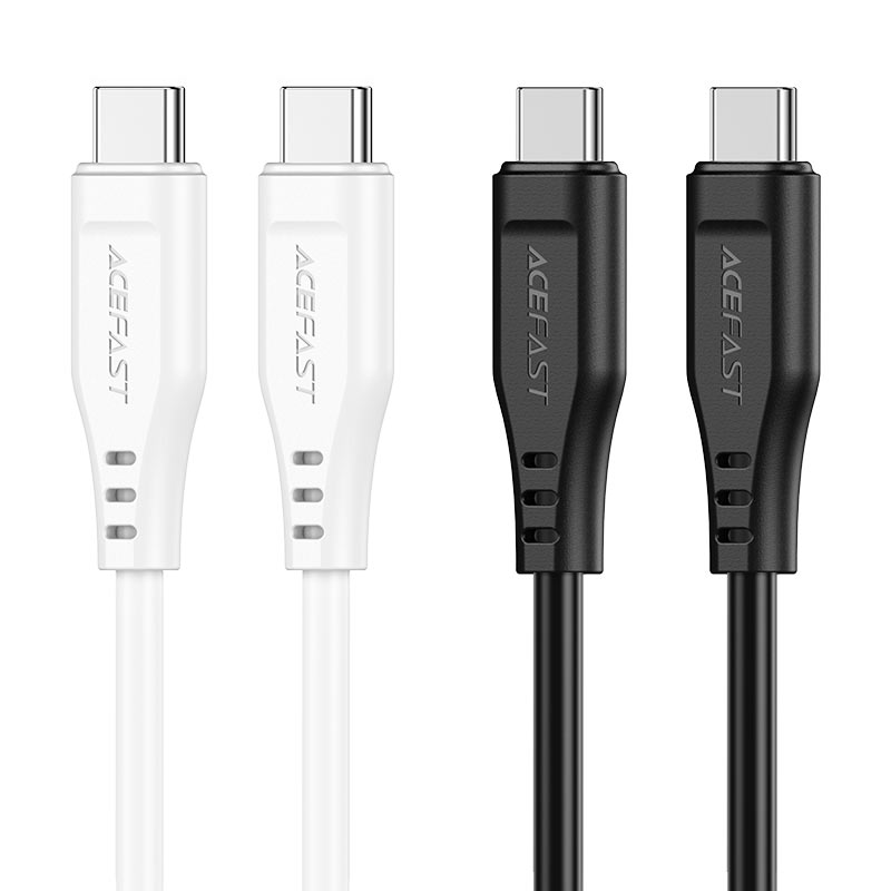 acefast c3 03 usb c to usb c tpe charging data cable colors