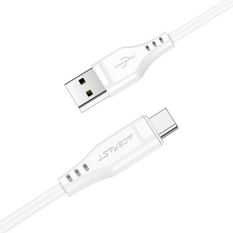acefast c3 04 usb a to usb c tpe charging data cable connectors