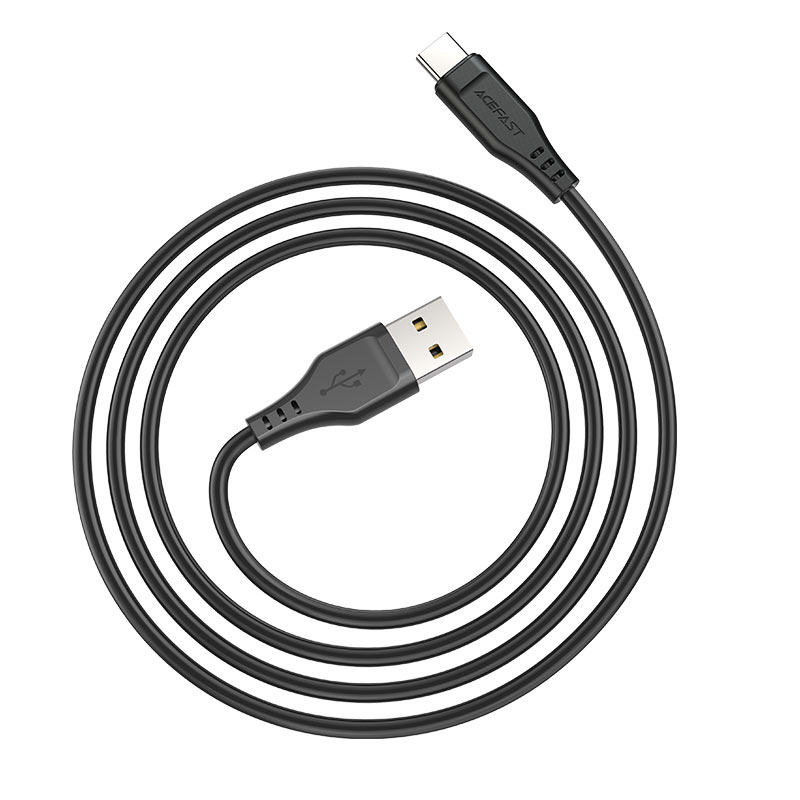 acefast c3 04 usb a to usb c tpe charging data cable flexible