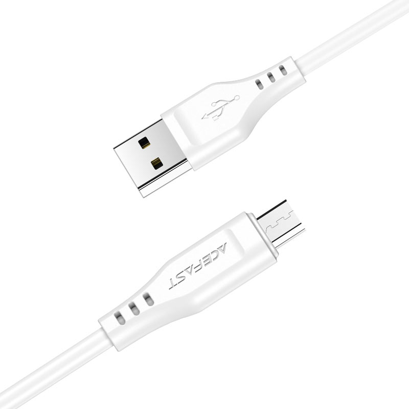 acefast c3 09 usb a to micro usb c tpe charging data cable connectors