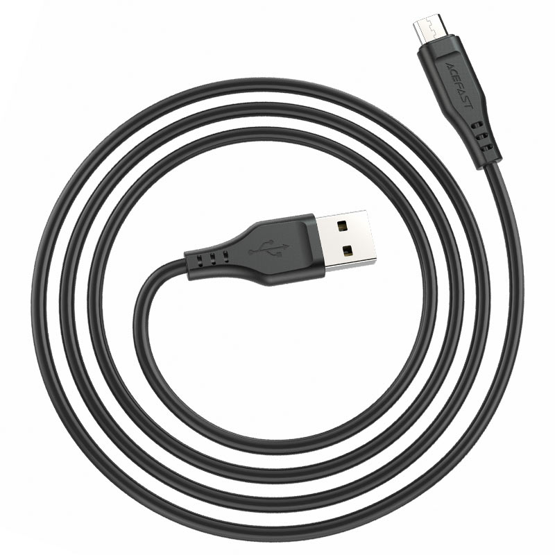 acefast c3 09 usb a to micro usb c tpe charging data cable flexible