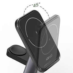 acefast e3 desktop 3in1 wireless charging stand adjustable angle
