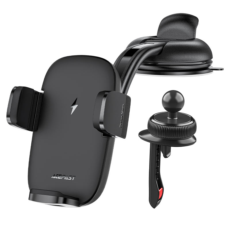 acefast d10 multifunctional wireless charging car holder