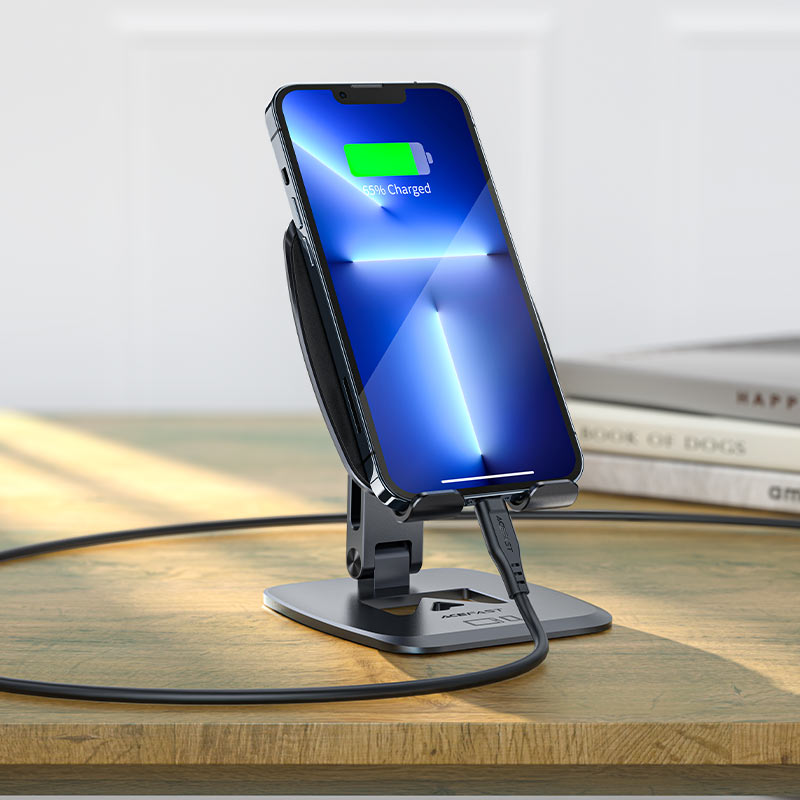 acefast e13 desktop metal folding holder phone