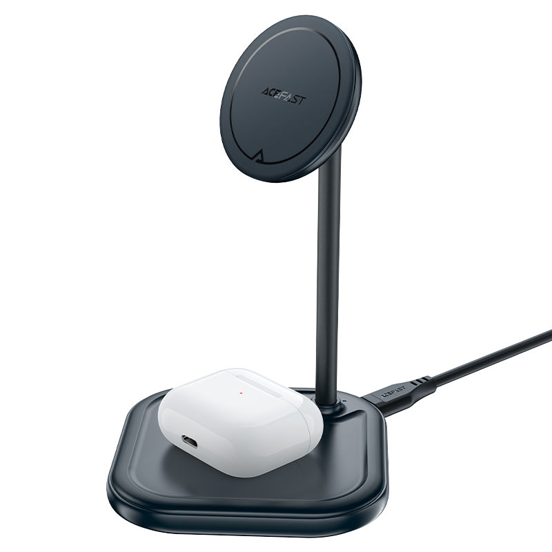 acefast e6 desktop 2in1 wireless charging holder headset
