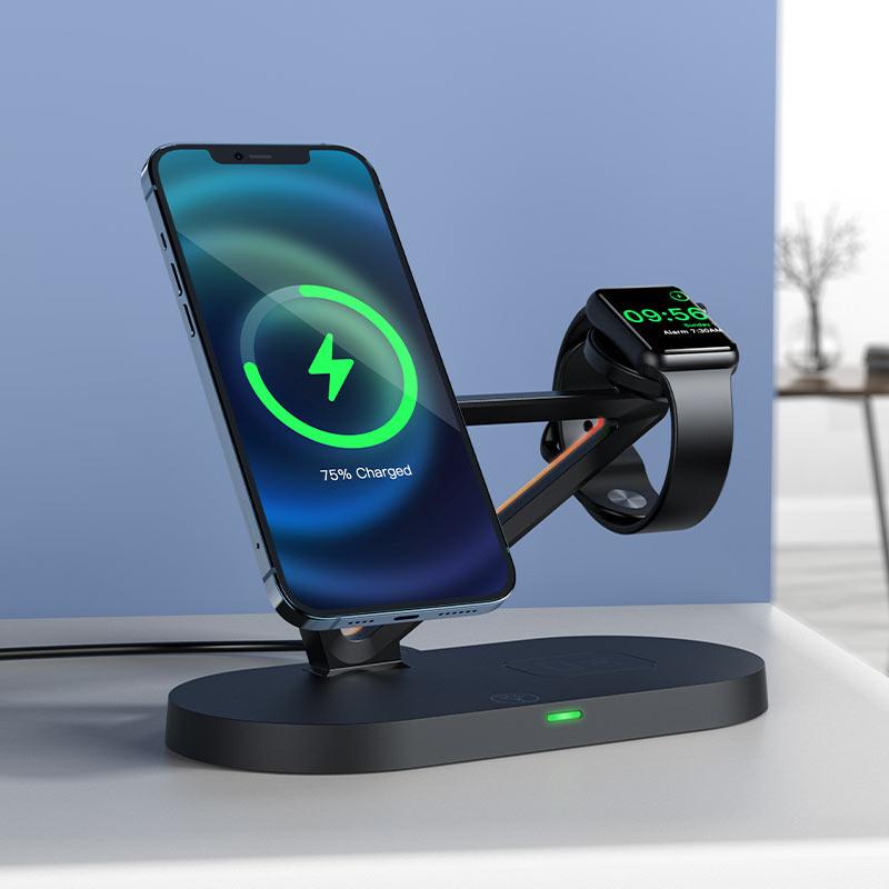 acefast e9 desktop 3in1 wireless charging station charger