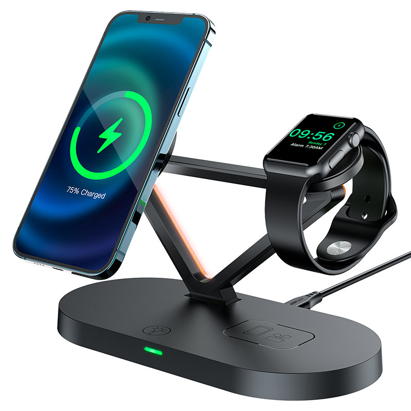 acefast e9 desktop 3in1 wireless charging station overview