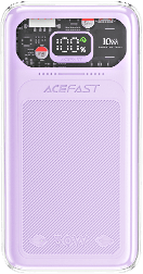Power Bank acefast m1 30w цвет фиолетовый люцерна