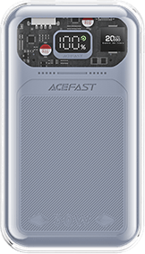 Внешний аккумулятор acefast m2 30 Вт, цвет серый слюда
