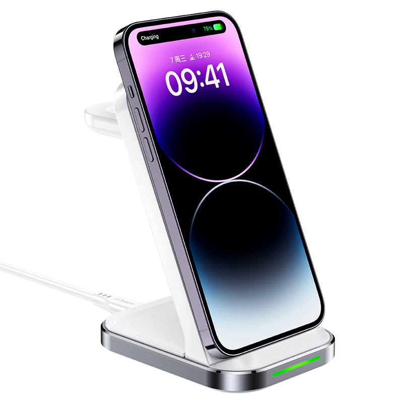 acefast e15 desktop 3in1 wireless charging stand support