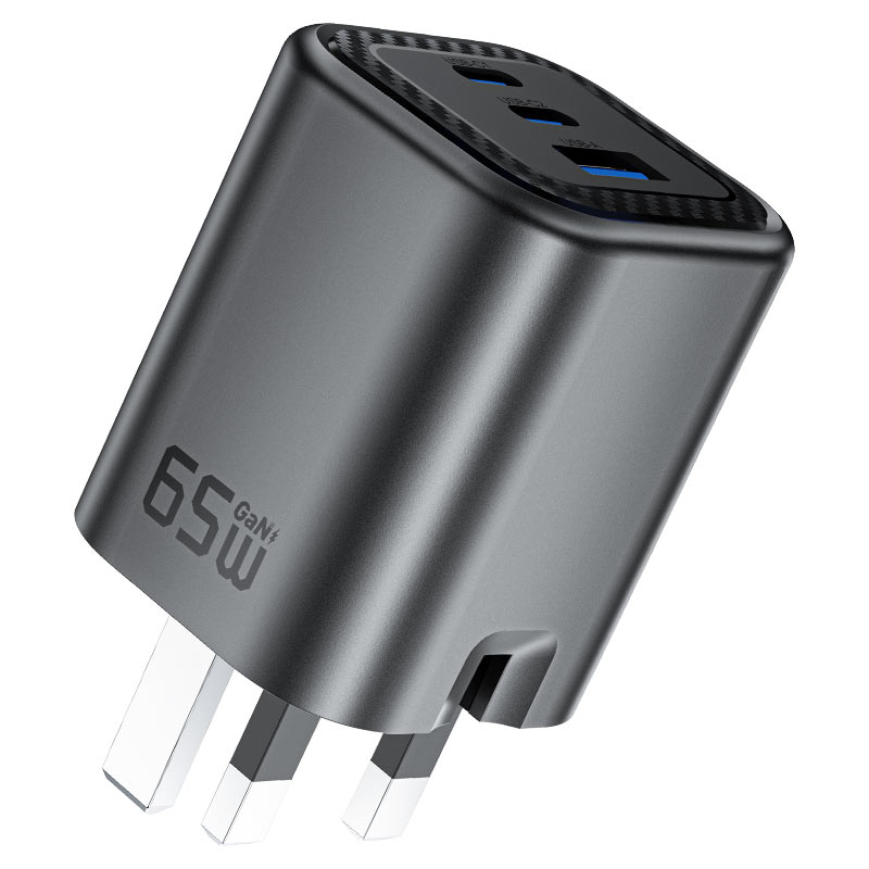 acefast a122 pd65w gan 2xusbc usba charger uk