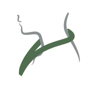 ergonomic design natural curve round icon